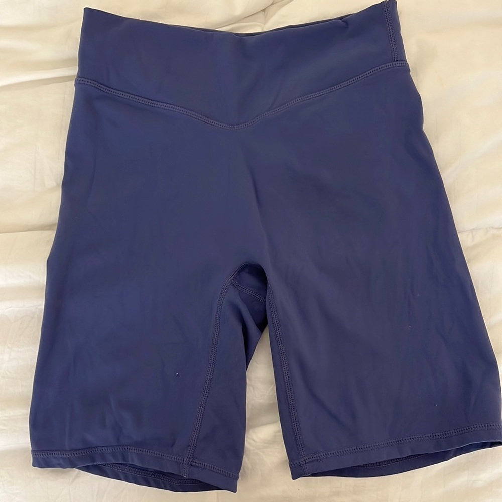 Balance Athletica Women's Bike Shorts - Navy Blue